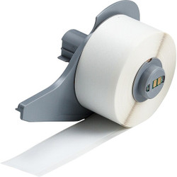 Brady Label,1 in W,Outdoor,White M7C-1000-581-WT