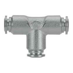Aignep Usa Tee Mender,SS,6mm Tube,250 psi 60230-6