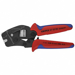 Knipex Crimper,28 to 5 AWG,7-1/2" L 97 53 09