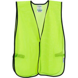 Global Industrial Hi-Vis Safety Vest Mesh Lime One Size