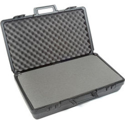 Plastic Protective Storage Cases with Pinch Tear Foam 27-1/2""x16""x7"" Black
