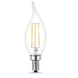 Feit Electric 5.5 W,BA10,Candelabra Screw (E12),PK4 BPCFC60930CAFIL/4