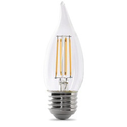 Feit Electric LED,3.3 W,BA10,Medium Screw (E26),PK2  BPEFC40927CAFIL/2/RP