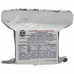 First Aid Only Emergency Food Ration Packet,17.7 oz 805958