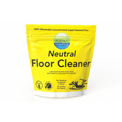 Aqua Chempacs Floor Cleaner,Liquid,Bucket,20 ct 4-0198