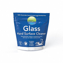 Aqua Chempacs Glass Cleaner,Liquid,20 ct,Concentrated 4-0288