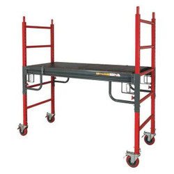 Metaltech Portable Scaffold,72" D,Steel I-BMSS