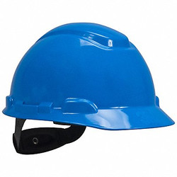 3m Hard Hat,Blue,7-3/4 76243-NUV-H703RL