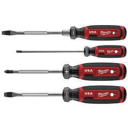 Milwaukee Tool Screwdriver Set,Cushion Grip MT200-4