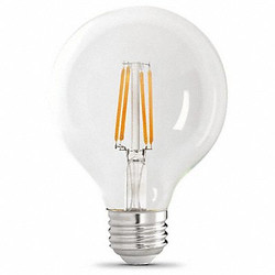 Feit Electric LED,12 W,G25,Medium Screw (E26),PK3  G25100950CA/FIL/3