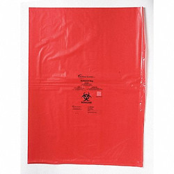 Heathrow Scientific Biohazard Bags,1/2 gal,Red,PK500 HS10320