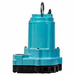 Little Giant Pump Effluent Pump,60 Hz,1-Phase,4/10 hp 509805