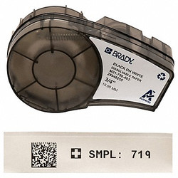 Brady Laboratory Label,Paper,21 ft. L,3/4" W M21-750-403