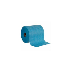 Global Industrial Quick Rags Heavy Duty Jumbo Roll Blue 475 Sheets/Roll 1 Roll/C