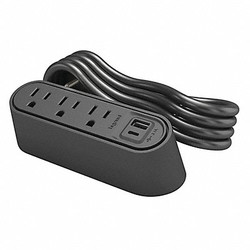 Legrand Plug-In Charger,6.0" H x 3.9" W x 2.3" D  WSPC320CBK