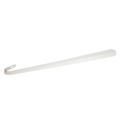 Healthsmart Shoe Horn,Steel,White,24" L 640-8174-1900HS