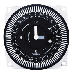 Intermatic Electromechanical Timer,24 hr,SPDT,Steel FM1STUZH-240U