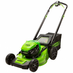 Greenworks Pro Cordless Lawn Mower,Cutting Width 21" 2541302VT