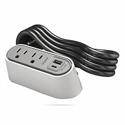 Legrand Plug-In Charger,5.1" H x 3.9" W x 2.3" D  WSPC220CWH