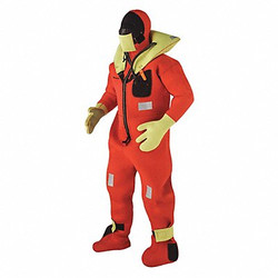 Kent Safety Immersion Suit,Oversize,Orange 154000-200-005-13