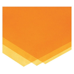 Sim Supply Film,Polyimide,24"x24",0.005"T,Amber  BULK-PF-PI-6