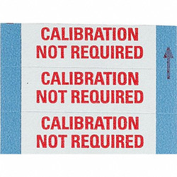 Brady Calibration Labels 0.5 in H x 1.5 ,PK 25 WO-53-PK