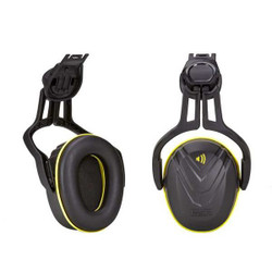 Msa Safety Helmet Mounted Earmuff,V-Gard,Yellow 10190357