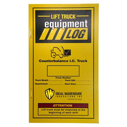 Ideal Warehouse Innovations Replacement Checklist Book,1" W,PK4 70-1065-CP