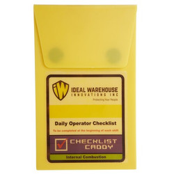 Ideal Warehouse Innovations Replacement Checklist Book,1 3/8" W,PK5 70-1070-CP