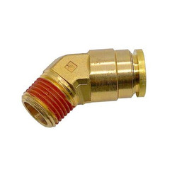 Parker Fitting,3/8",Brass,Push-to-Connect  VS179PTCNS-6-4