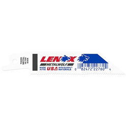 Lenox Reciprocating Saw Blades,4" L,Steel,PK50 22760OSB414R