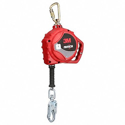 3m Self Retracting Lifeline,33 ft,Steel 3590036