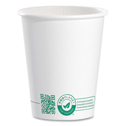 SOLO® CUP,PAPER,PLA10OZ,1000,WH 370PLA-PLANET