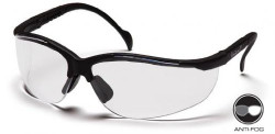 Pyramex SB1810S Venture ll Safety Glasses Black with Clear Lens Pack of 12