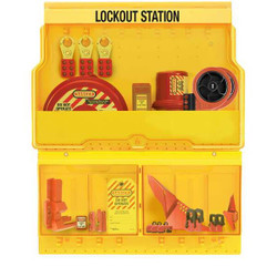 Master Lock Lockout Station,Fasteners,Yellow S1900VEPRE