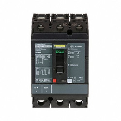 Square D Circuit Breaker,40A,3P,600VAC,HD HDL36040