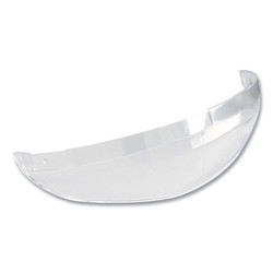 Replacement Chin Protector CP8, Clear, Polycarbonate, 3 in H x 8 in L