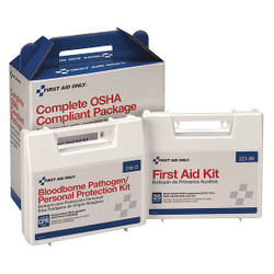 First Aid Only FirstAidKit w/House,137pcs,13.75x11",WHT  227-CP