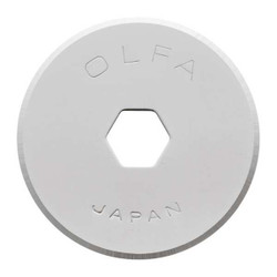 Olfa Rotary Straight Blade,18mm W, PK2 RB18-2