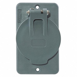 Hubbell Wiring Device-Kellems Watertight Cover,For 1.57 In dia. Device HBL3058