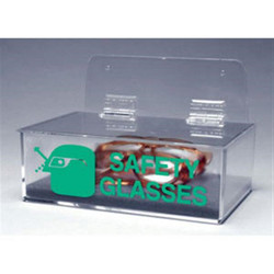 Brady® Eyewear Dispenser w/ Cover & "Safety Glasses" Legend