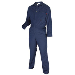 MCR Safety® Max Comfort™ FR Contractor Coveralls, Size 56, Navy, 1/Each