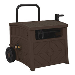Suncast Garden Hose Reel,Cabinet,12 in,Resin WST150J