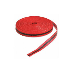 Brady Barricade Tape,Black/Red,150 ft L,3/4 in  91175