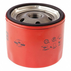 Tennant Spin On Oil Filter,3 1/4 in L,Red 393982