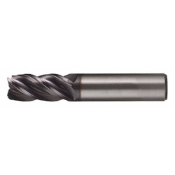 Cleveland Square End Mill, 0.125 in, Carbide C80001