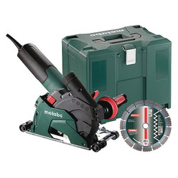 Metabo Angle Grinder,12 A,Barrel Grip,9.7 lb T 13-125 CED Set