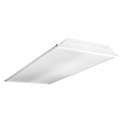 Columbia Lighting Recessed Troffer,4 ft L,4334 lm,34W LJT24-40LWG-FSA12-EDU