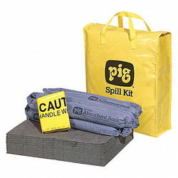 Pig Spill Kit, Universal, Yellow KIT220