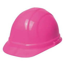 Erb Safety Hard Hat,Type 1, Class E,Hi-Vis Pink 19129